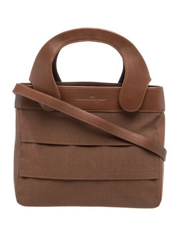 Leather Top Handle Bag