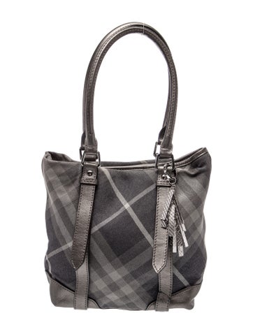Smoked Check Shoulder Bag