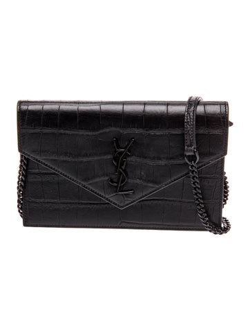 Embossed Leather Envelope Medium