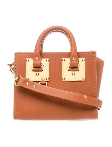 Leather Top Handle Bag