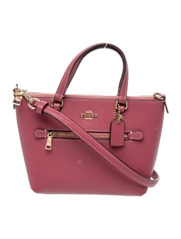 Leather Top Handle Bag