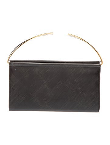 Leather Trinity Clutch