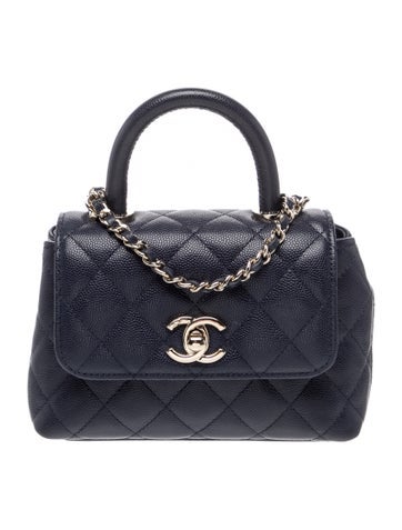 2025 Nano Coco Handle Flap Bag