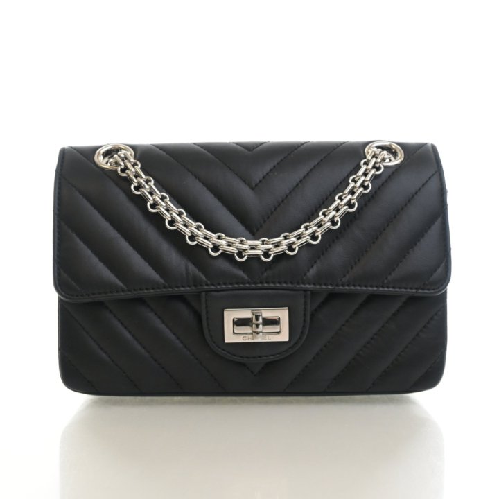 Chanel Crumpled Calfskin Reissue 2.55 Flap Bag 224