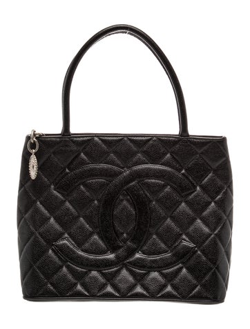Caviar Medallion Tote
