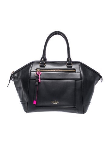 Leather Top Handle Bag