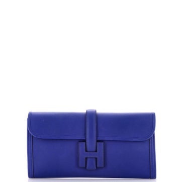 Leather Jige Elan Clutch