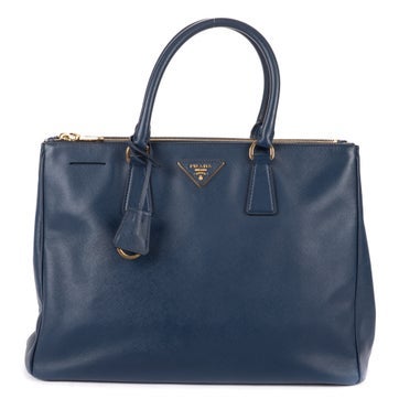 Leather Medium Galleria Double Zip Tote