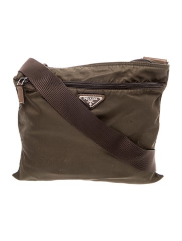 Tessuto Nylon Messenger Bag