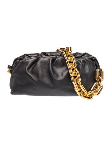 Leather Chain Pouch