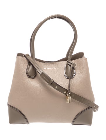 Michael Kors Leather Top Handle Bag