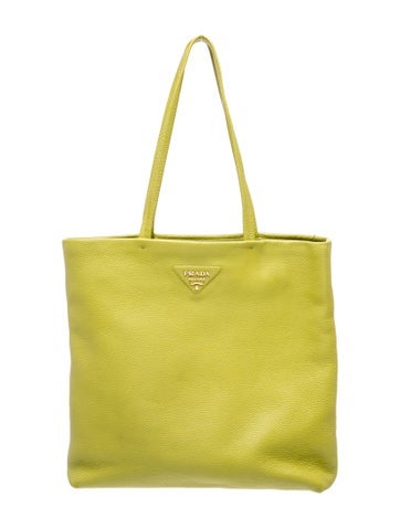 Vitello Daino Leather Tote Large