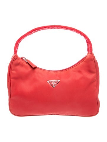Tessuto Nylon Top Handle Bag
