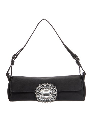 Satin Shoulder Bag
