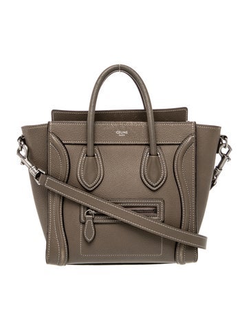 Leather Luggage Shoulder Nano