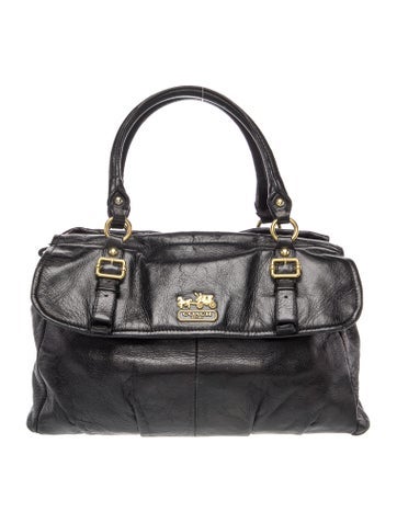 Leather Top Handle Bag