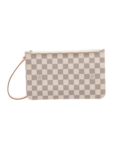 Damier Azur Neverfull Pouch