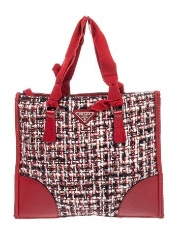 Enameled Metal Triangle Top Handle Bag