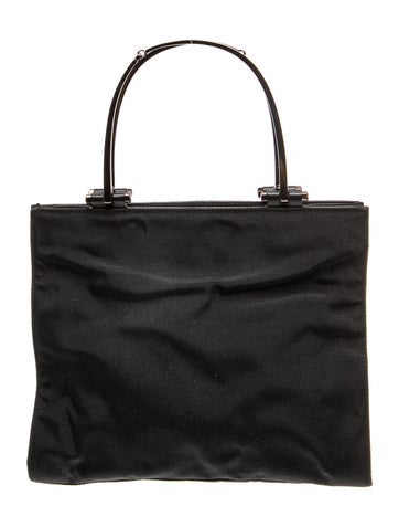 Nylon Top Handle Bag