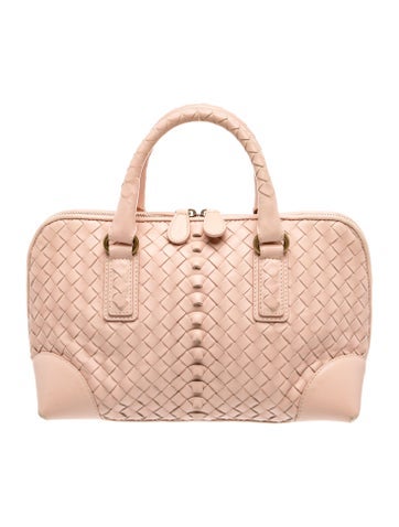 Intrecciato Top Handle Bag Vintage