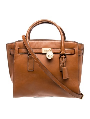 Leather Top Handle Bag