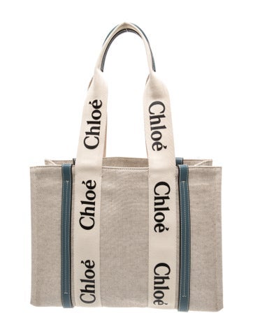 Canvas Woody tote bag Small