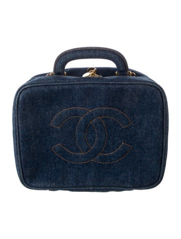 Timeless Denim Vanity Bag
