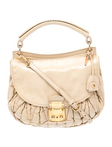 Leather Top Handle Bag