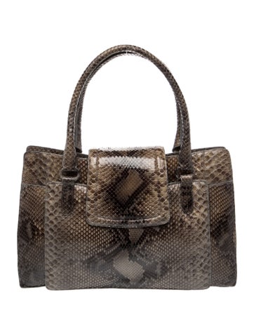 Snakeskin Shoulder Bag