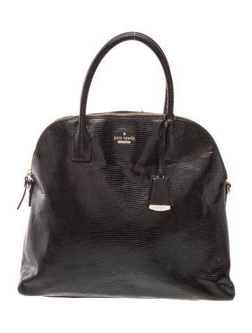 Leather Top Handle Bag