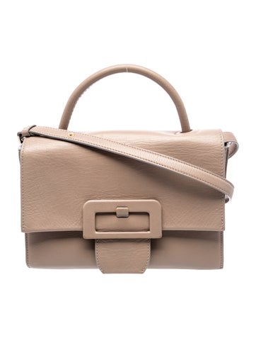 Leather Top Handle Bag