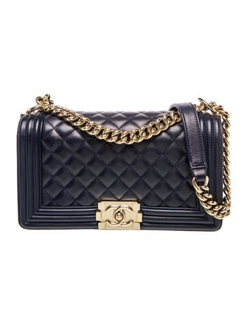 Quilted Medium Boy Bag