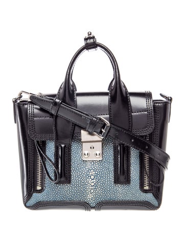 Leather Top Handle Bag