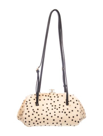 2026 Pony Hair Clutch w/ Strap w/Tags