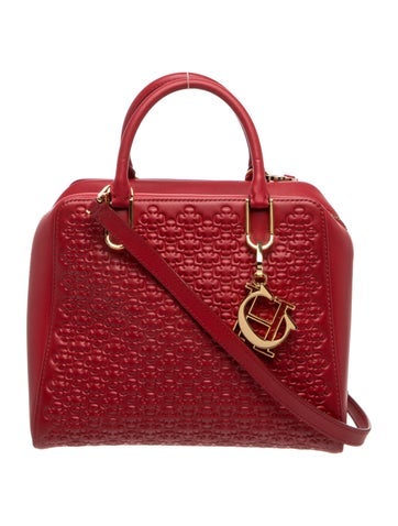 Leather Top Handle Bag