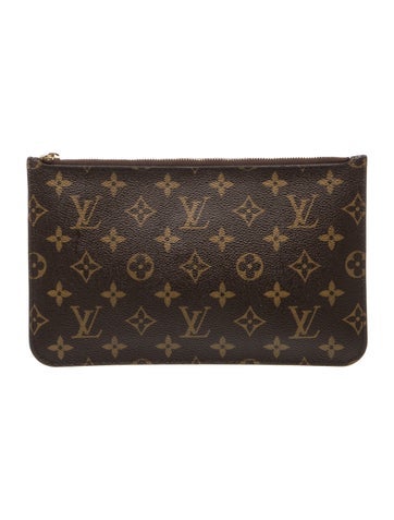 LV Monogram Neverfull Pouch Small