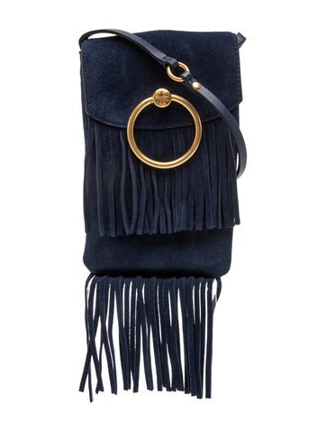 Suede Crossbody Bag