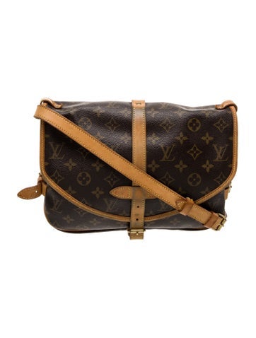 Louis Vuitton Monogram Saumur 30 Vintage