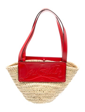Straw Top Handle Bag