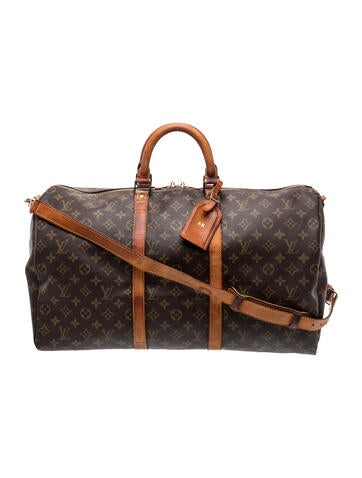 LV Monogram Keepall Bandouliere 55