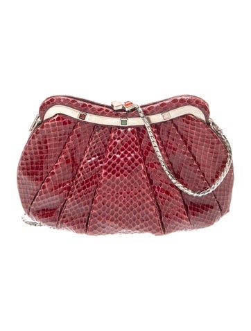 Snakeskin Evening Bag