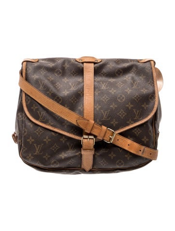 Louis Vuitton LV Monogram Saumur 35 Vintage