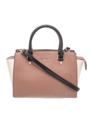 Saffiano Leather Top Handle Bag