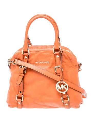 Leather Top Handle Bag