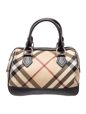 Nova Check Top Handle Bag