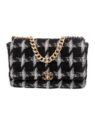 Tweed Maxi 19 Flap Bag
