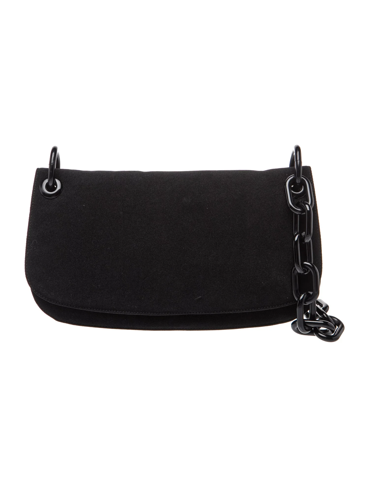 Enameled Metal Triangle Shoulder Bag Vintage