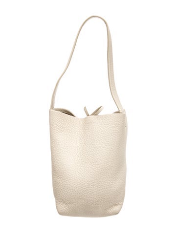 The Row Leather N/S Park Tote Small
