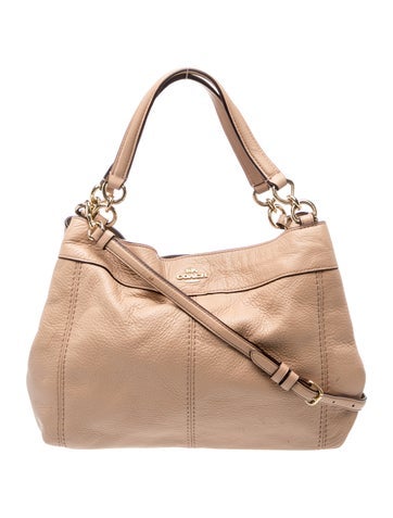 Leather Top Handle Bag