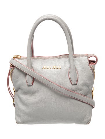 Leather Top Handle Bag